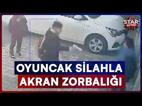 Oyuncak Silahla Racon Kestiler: 11 Yaşındaki Çocuğa Zorbalık Kamerada | Star Ana Haber